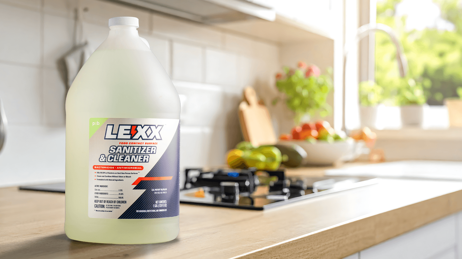 LEXX® RTU Liquid Food Contact Surface Sanitizer & Cleaner hero image