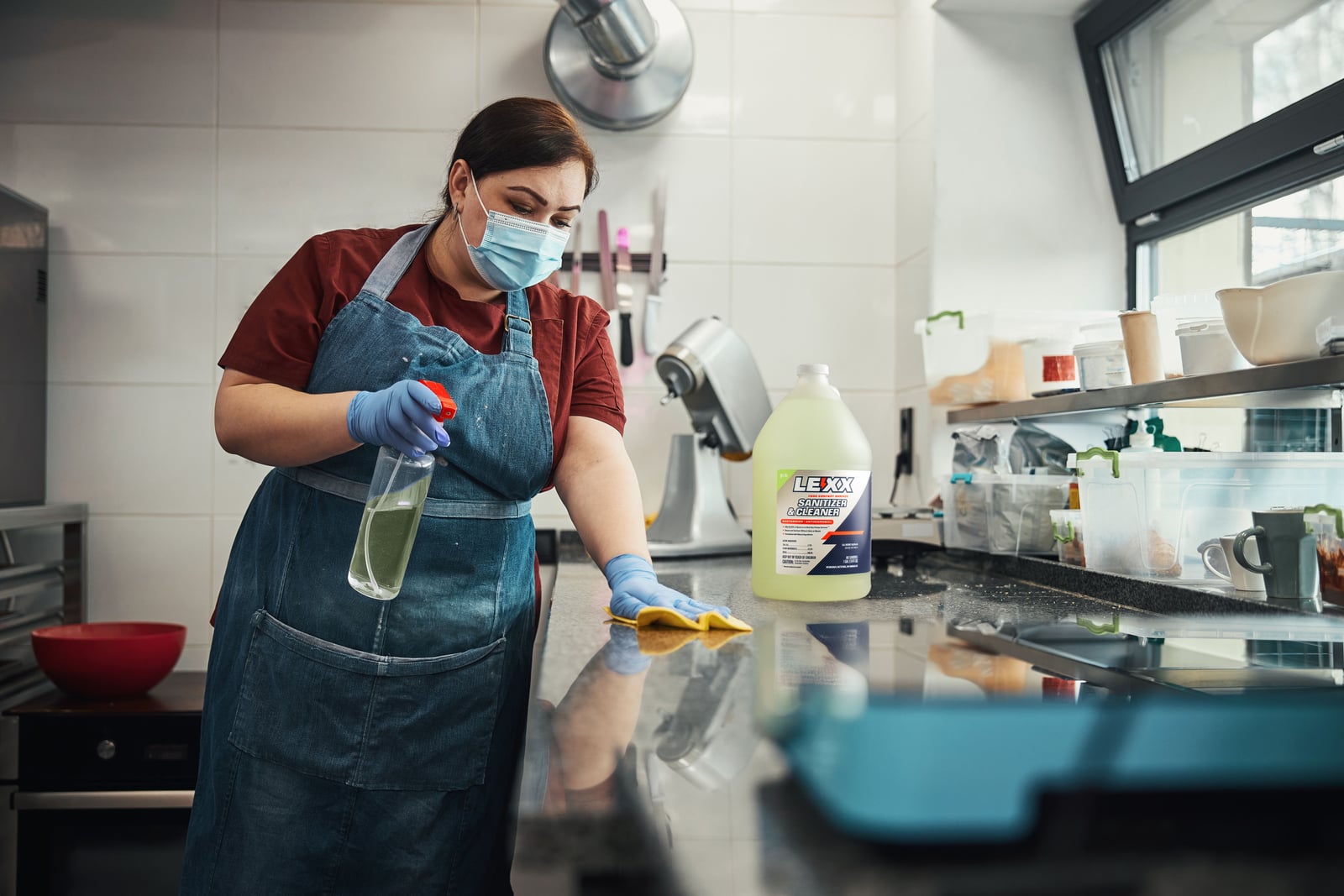 LEXX® Food Contact Surface Sanitizer & Cleaner Concentrate for Hydra Rinse® hero image